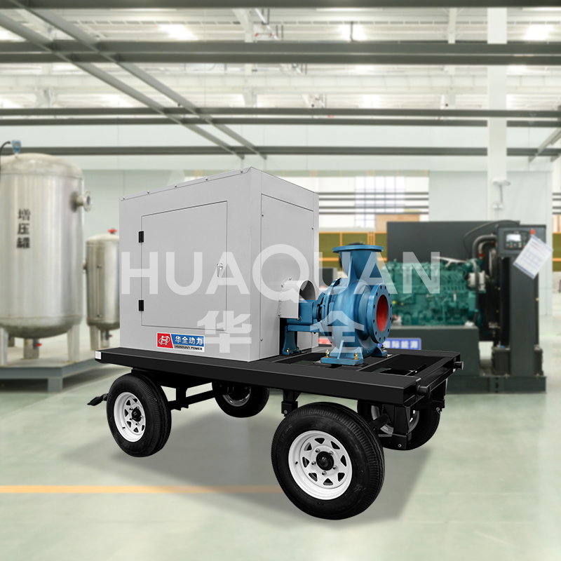 Flood control water pump