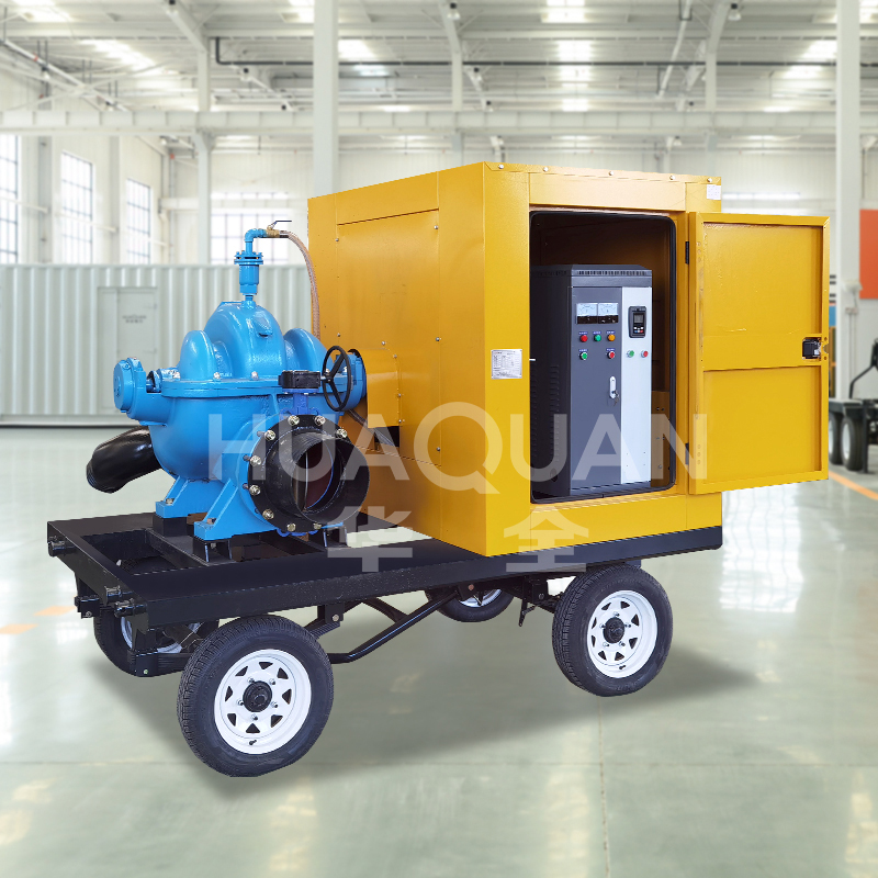 Flood control water pump